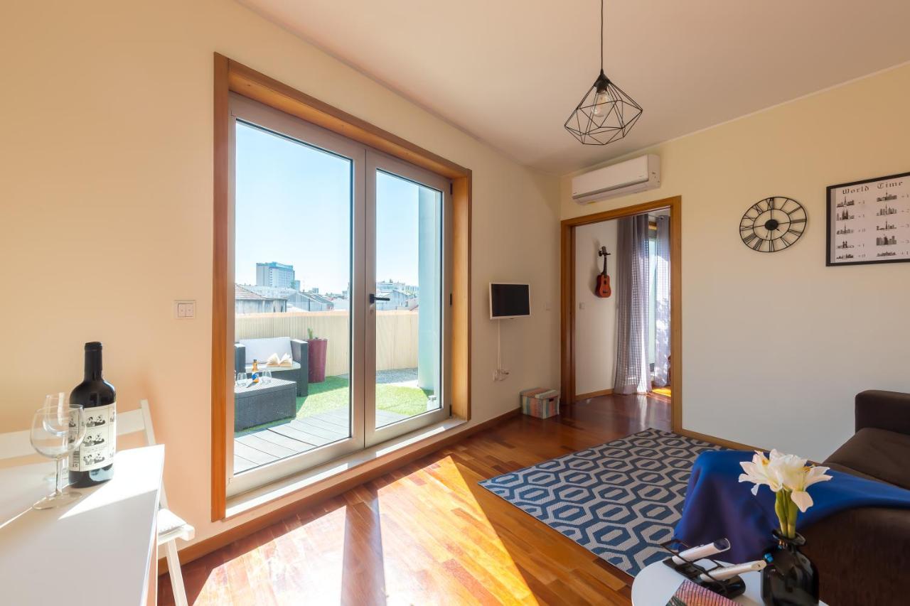 Music Relaxing Apt With Bikes, Terrace & Parking Porto Buitenkant foto