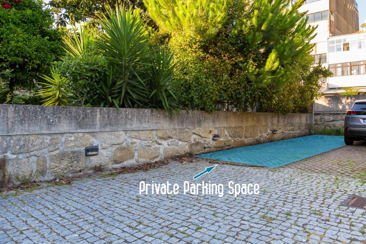 Music Relaxing Apt With Bikes, Terrace & Parking Porto Buitenkant foto